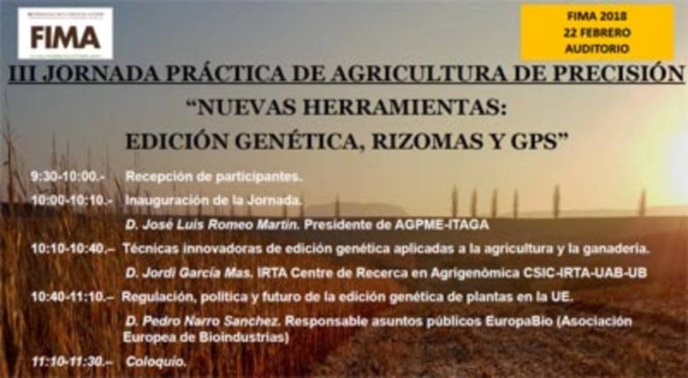 III Jornada práctica de agricultura de precisión