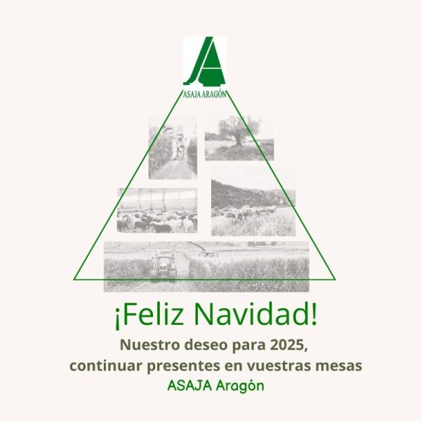 Felices Fiestas desde ASAJA Aragón